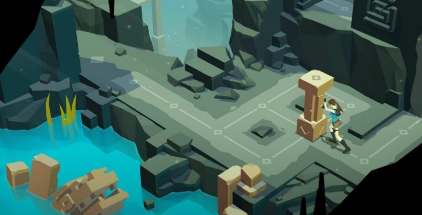 Скриншот Lara Croft GO