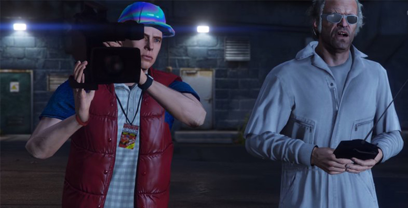 GTA 5 Back to the Future