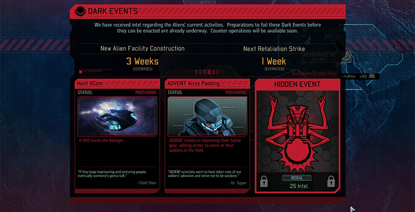 XCOM 2: Dark Events