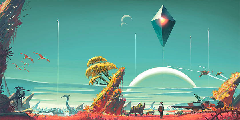 No Mans Sky art